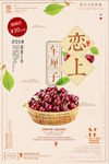 樱桃新鲜绿色自然水果车厘子促销