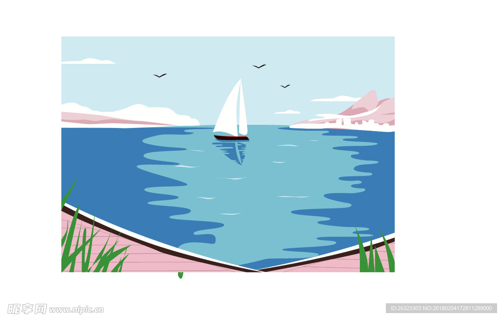 海边