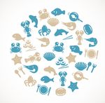 海鲜图标