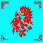 花鸟剪纸