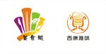 美食城 餐厅LOGO