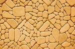 鹅卵石石头3D地板地砖
