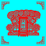 庆丰收剪纸