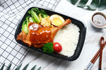 醇香鸭腿便当