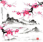 水墨背景