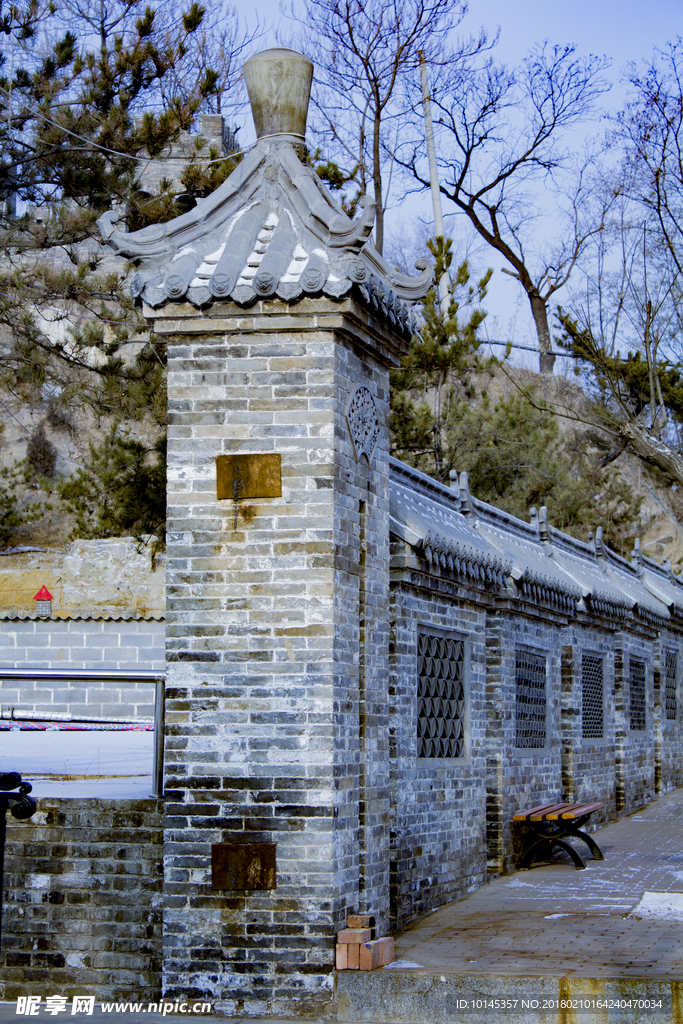 仿古砖墙