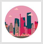 矢量旅游城市图片