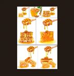 蜂蜜 高清蜂蜜 蜂巢 食品 蜜