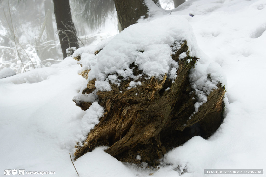 雪山徒步