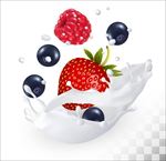 动感水果牛奶