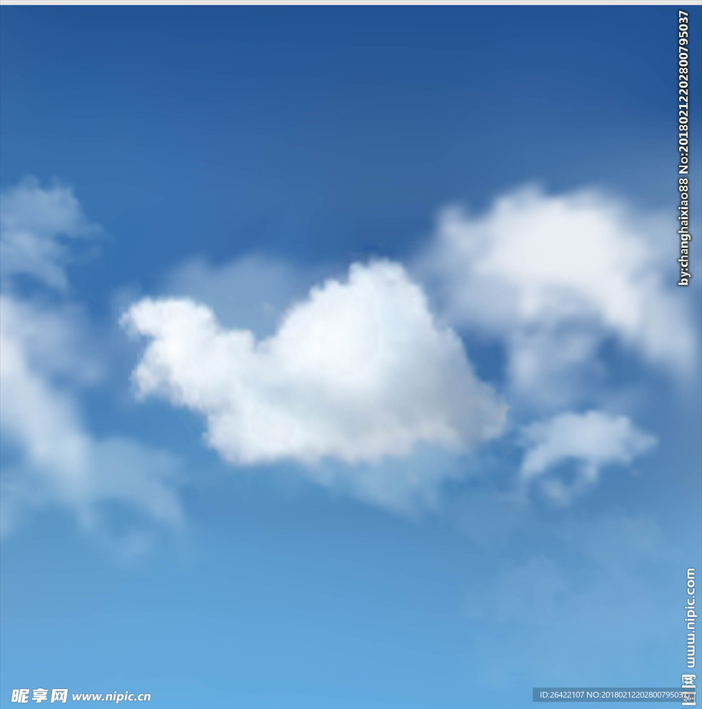 矢量白云图片