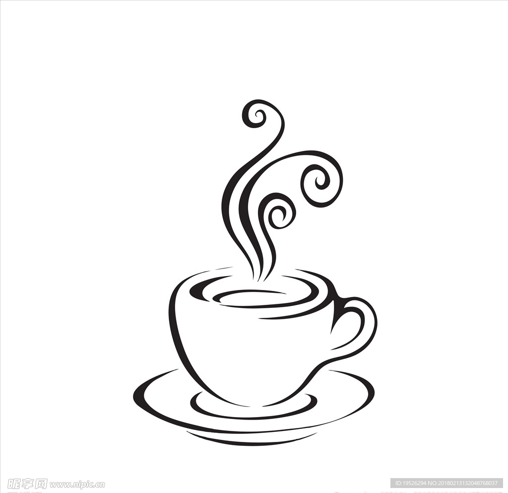 咖啡杯茶杯矢量