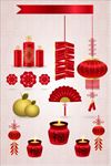 中国结 节日素材 福字 喜庆素