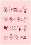 矢量  图标 素材 爱 lov