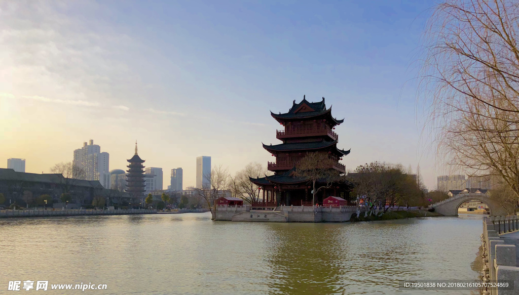 淮安京杭运河清江浦段景