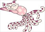 猫  猫  雕刻猫   卡通图
