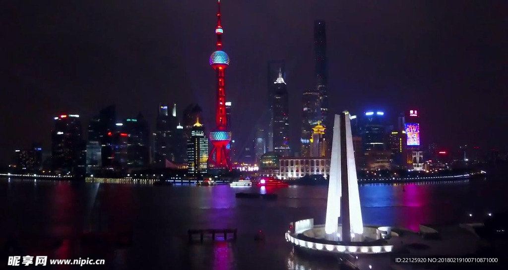 东方明珠夜景