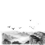 中国山水国画