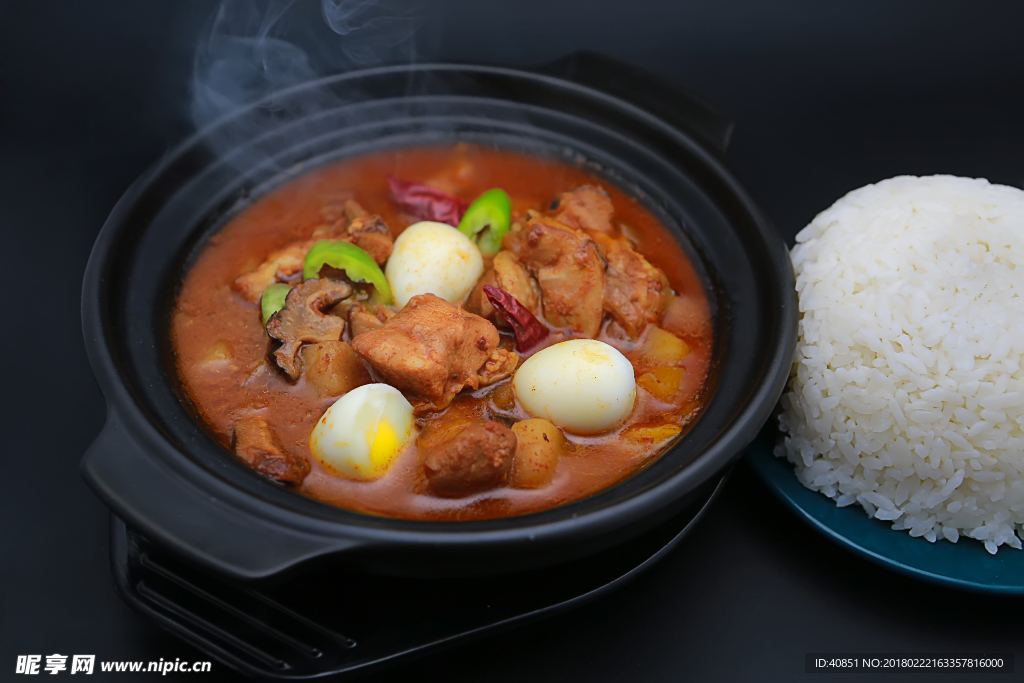 秘制鸡肉炖土豆经济套餐