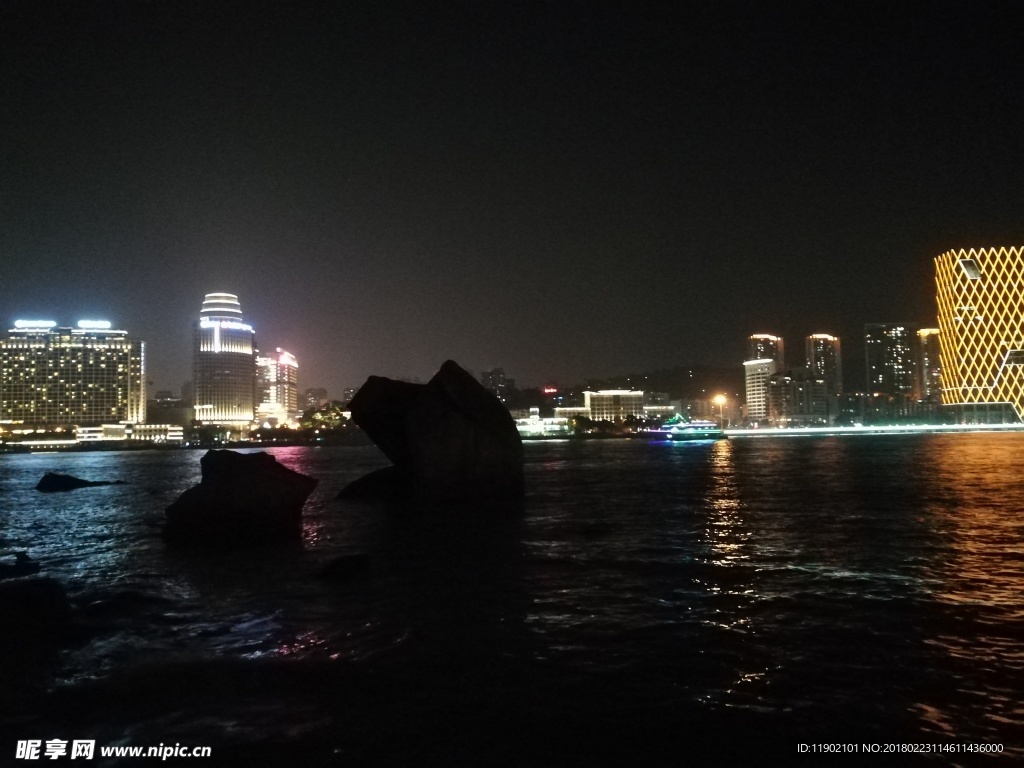 厦门鼓浪屿夜景