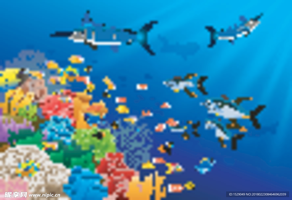多彩海洋生物
