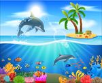 多彩海洋生物