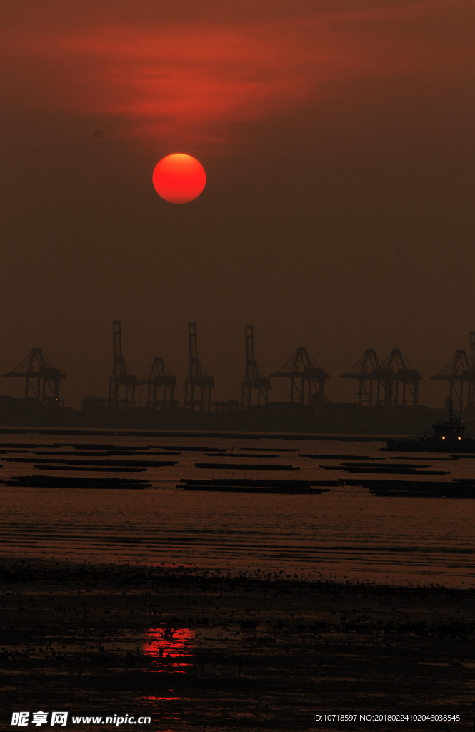 夕阳西下