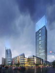 CBD商务中心建筑效果图