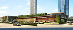 购物广场建筑效果图