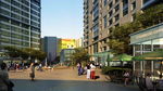 商业步行街建筑效果图