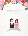 婚礼请柬海报