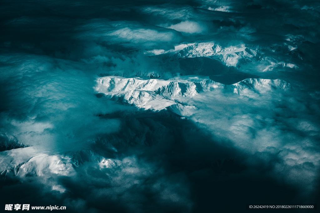 山川 雪山