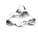 中国风水墨矢量素材