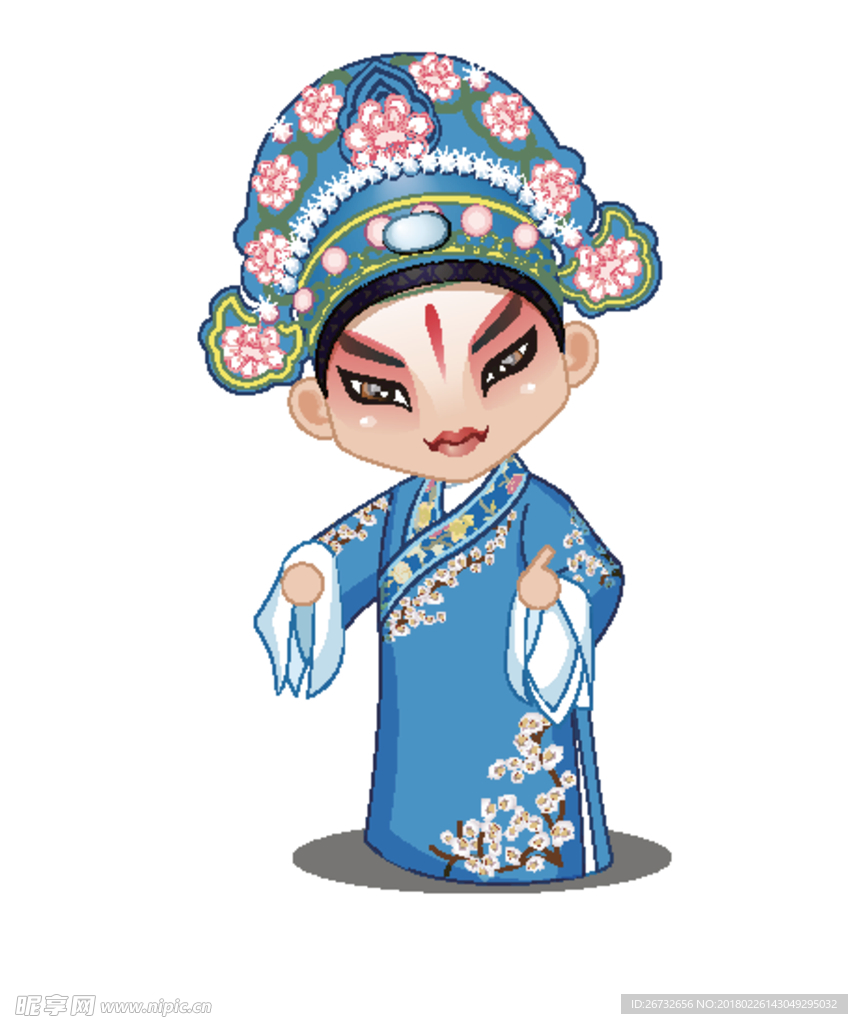京剧人物造型