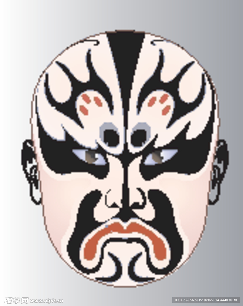 京剧脸谱