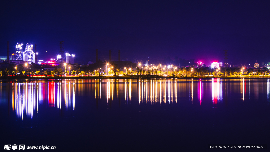 凤凰湖夜景