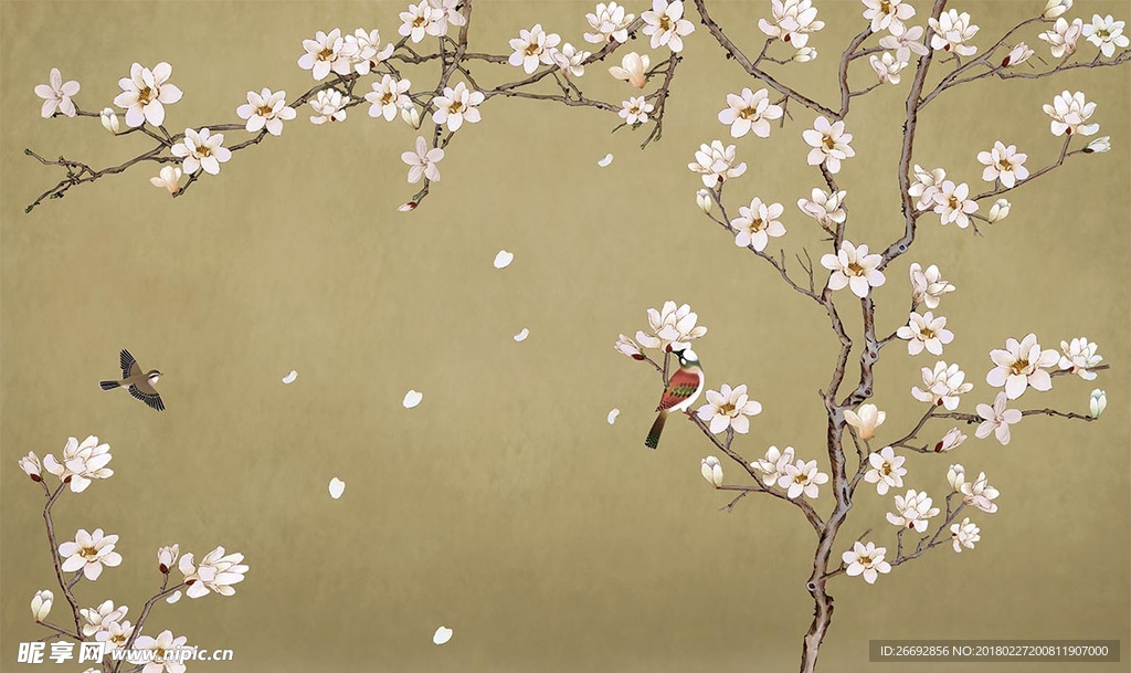花鸟图壁纸
