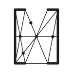 创意点线组合英文字母H