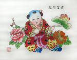 花开富贵年画