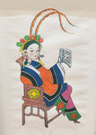 戏书年画