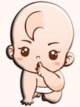 卡通婴儿