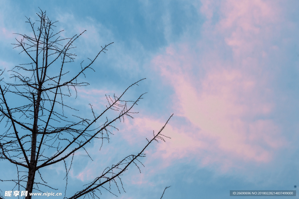 夕阳 彩霞 摄影 天空 美丽