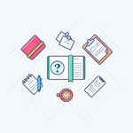 在线问答图标 FAQ