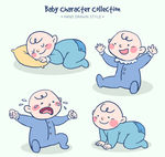 彩绘婴儿设计