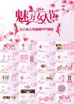 三八妇女节妇联关爱女性PPT