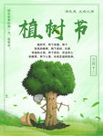 红旗社区植树节对外招贴