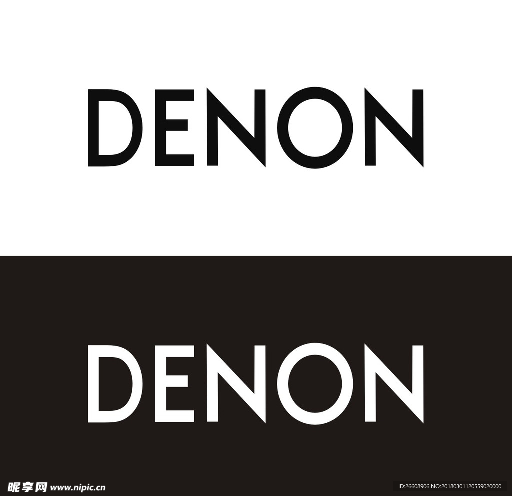 denon标志