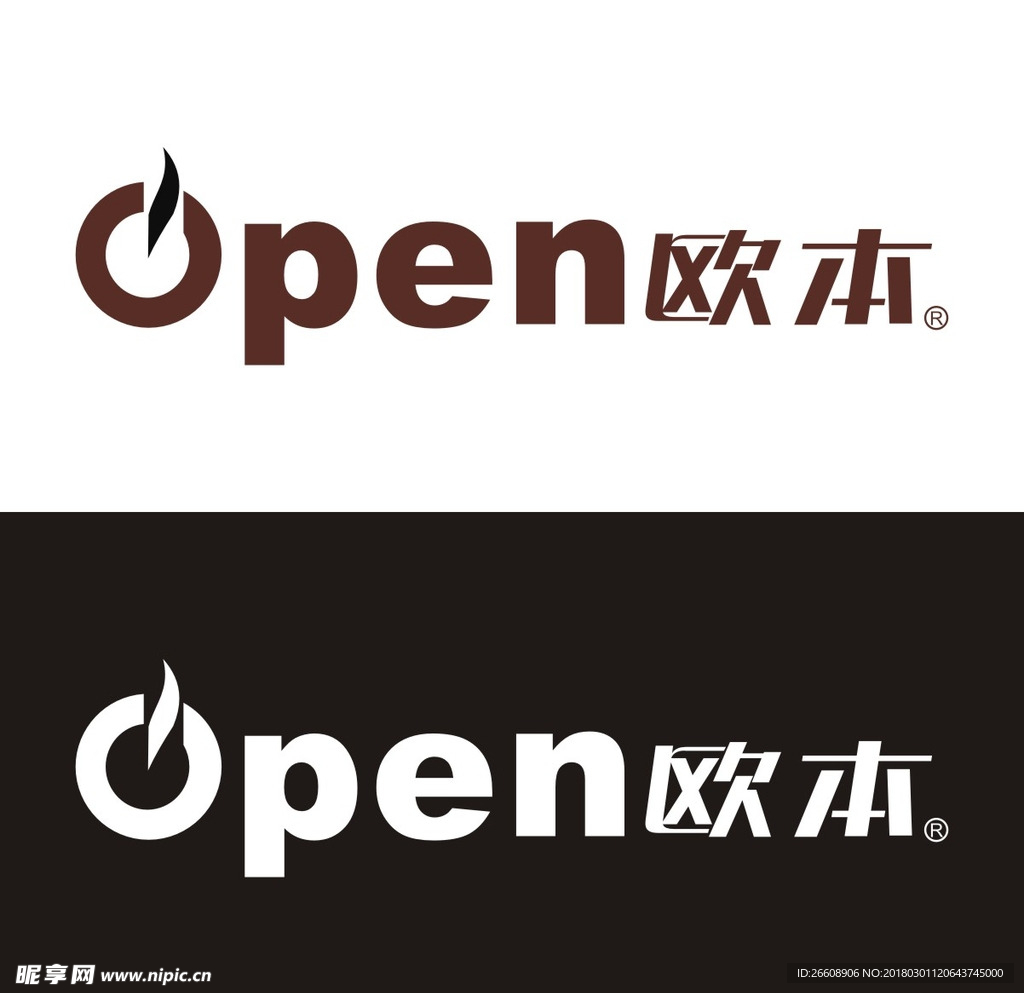 欧本标志