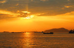 日落美景 夕阳西下