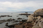 巽寮湾海岸风景 海岸礁石 礁石